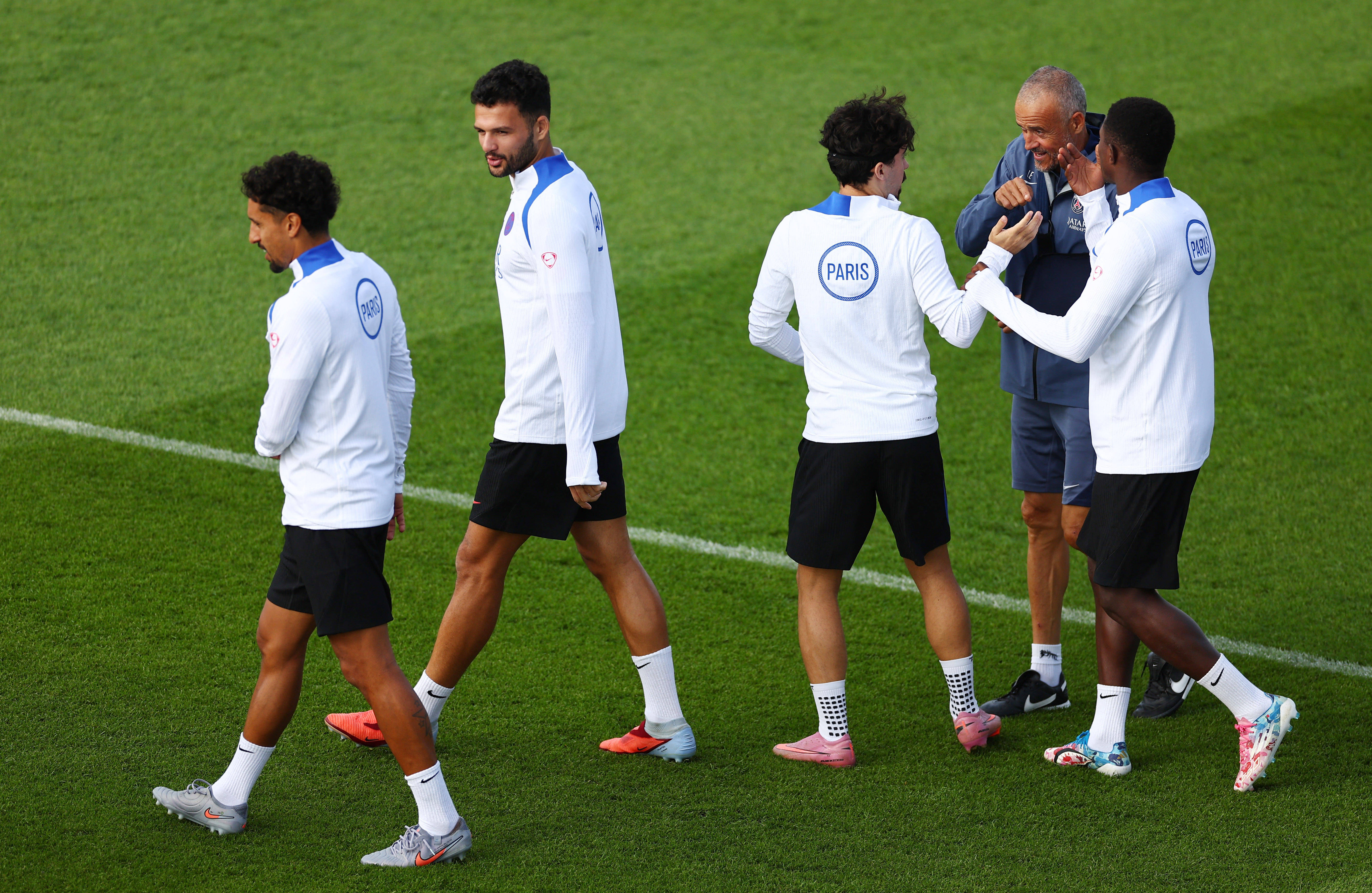 国际比赛日体能课后，巴黎圣日耳曼完成体检备战葡超，态度坚定，细节决定成败的简单介绍